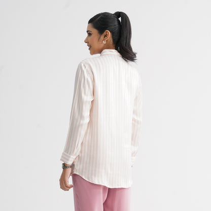 Women’s Pink Stripe Shirt
