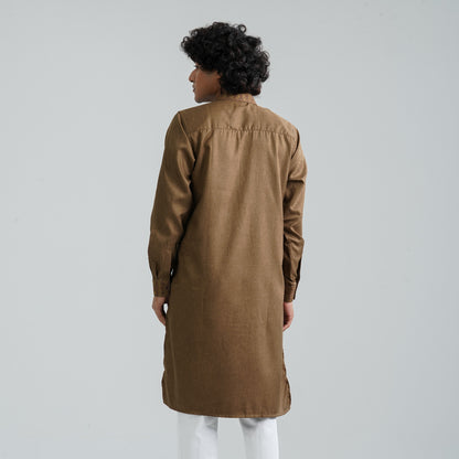 Men's Bamboo Silk Embroidery Panjabi
