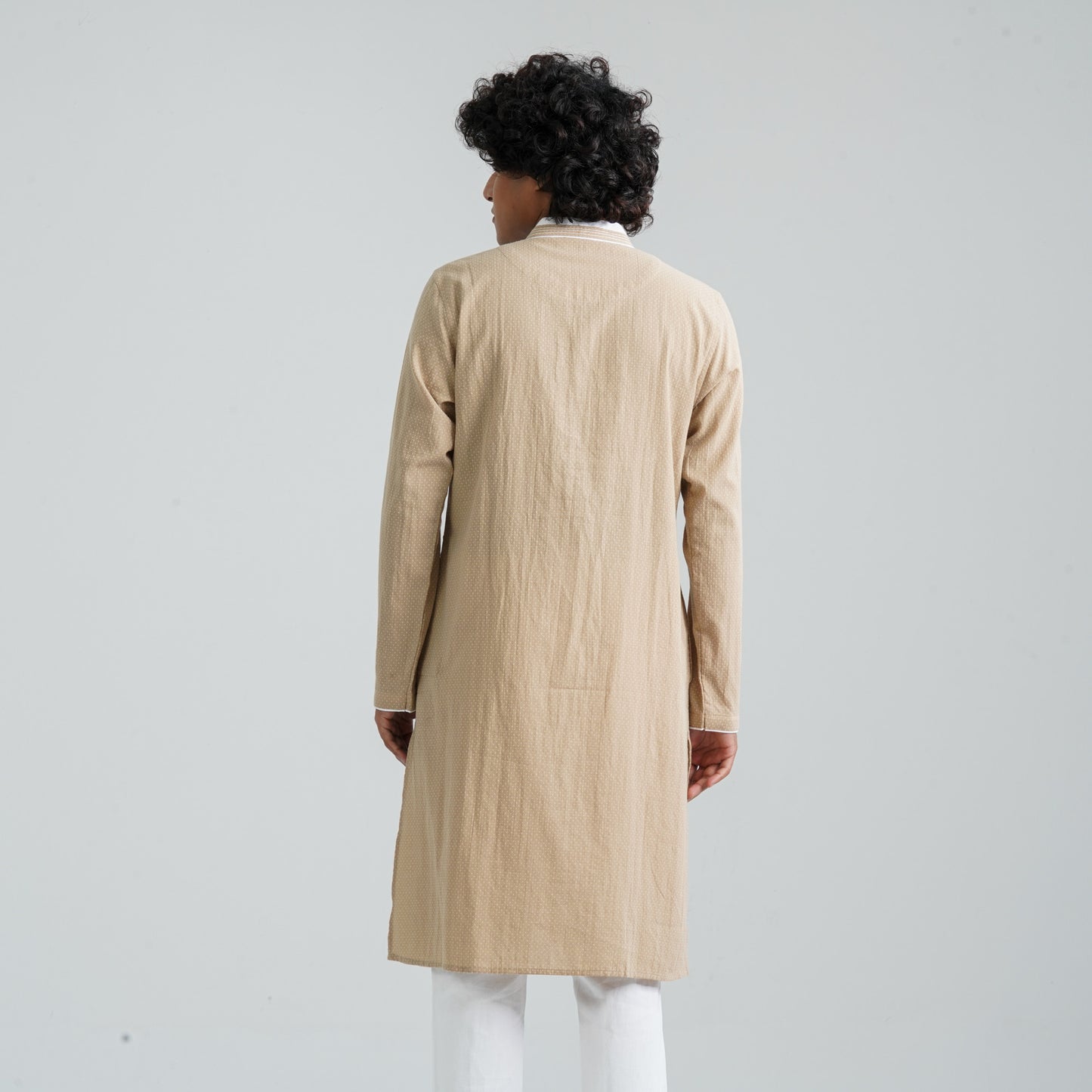 Mens Camel Basic Panjabi