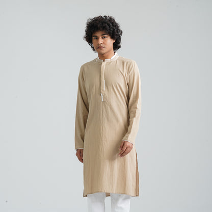 Mens Camel Basic Panjabi