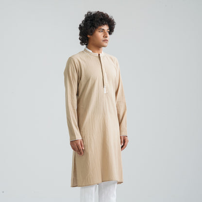 Mens Camel Basic Panjabi