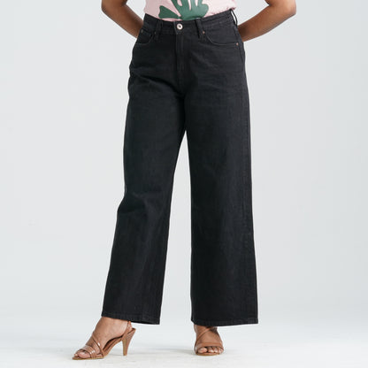 Women's Denim Wide Leg Pant