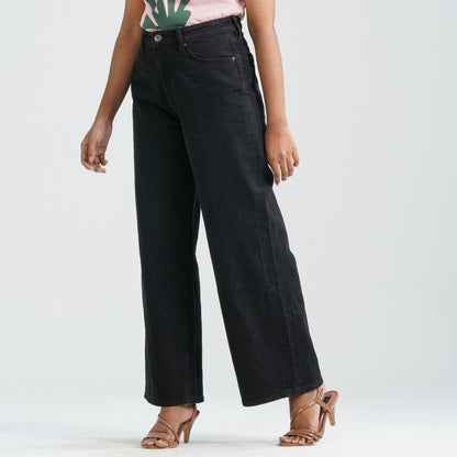 Women's Denim Wide Leg Pant