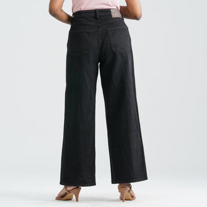 Women's Denim Wide Leg Pant