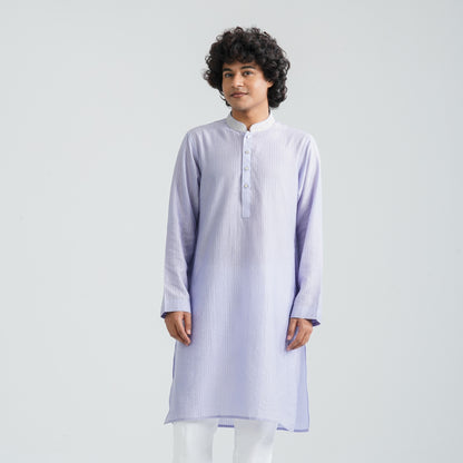 Men's Purple Panjabi