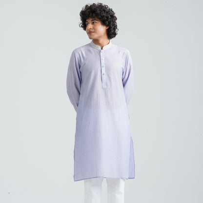 Men's Purple Panjabi