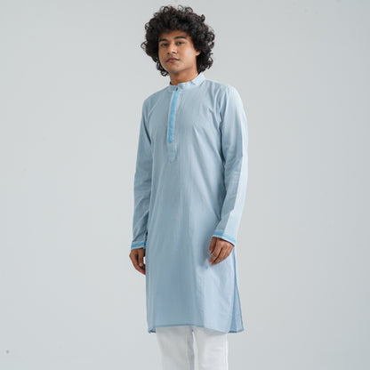 Men's Sky Blue Panjabi