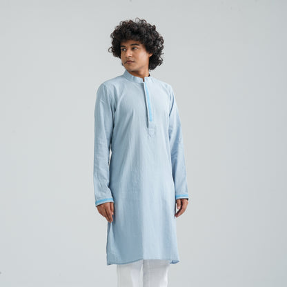 Men's Sky Blue Panjabi