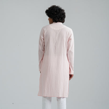 Men's Pastel Pink Panjabi