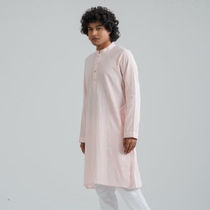 Men's Pastel Pink Panjabi
