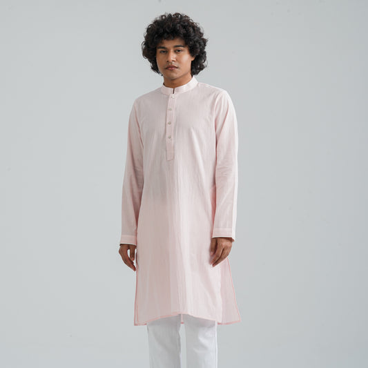 Men's Pastel Pink Panjabi