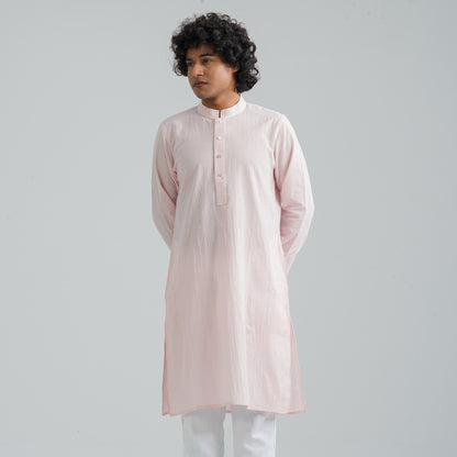 Men's Pastel Pink Panjabi