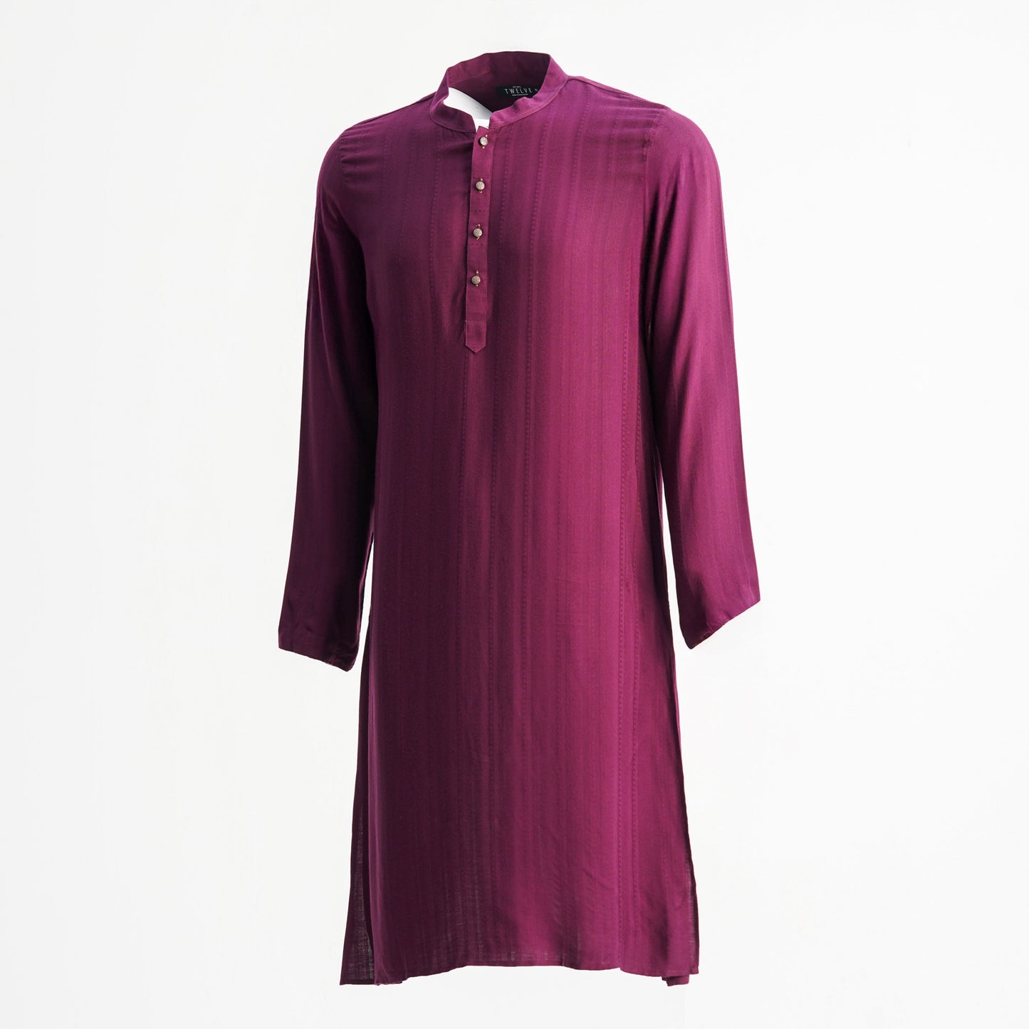 Mens Violet Basic Panjabi