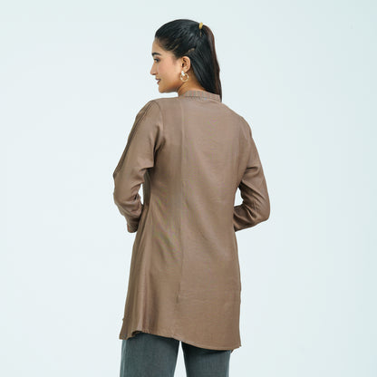 Women’s Blended Cotton Embroidered Tunic