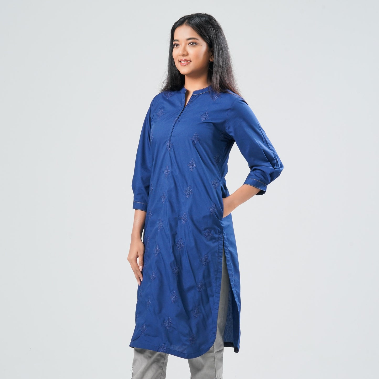 Women’s Cotton Embroidered Kurti