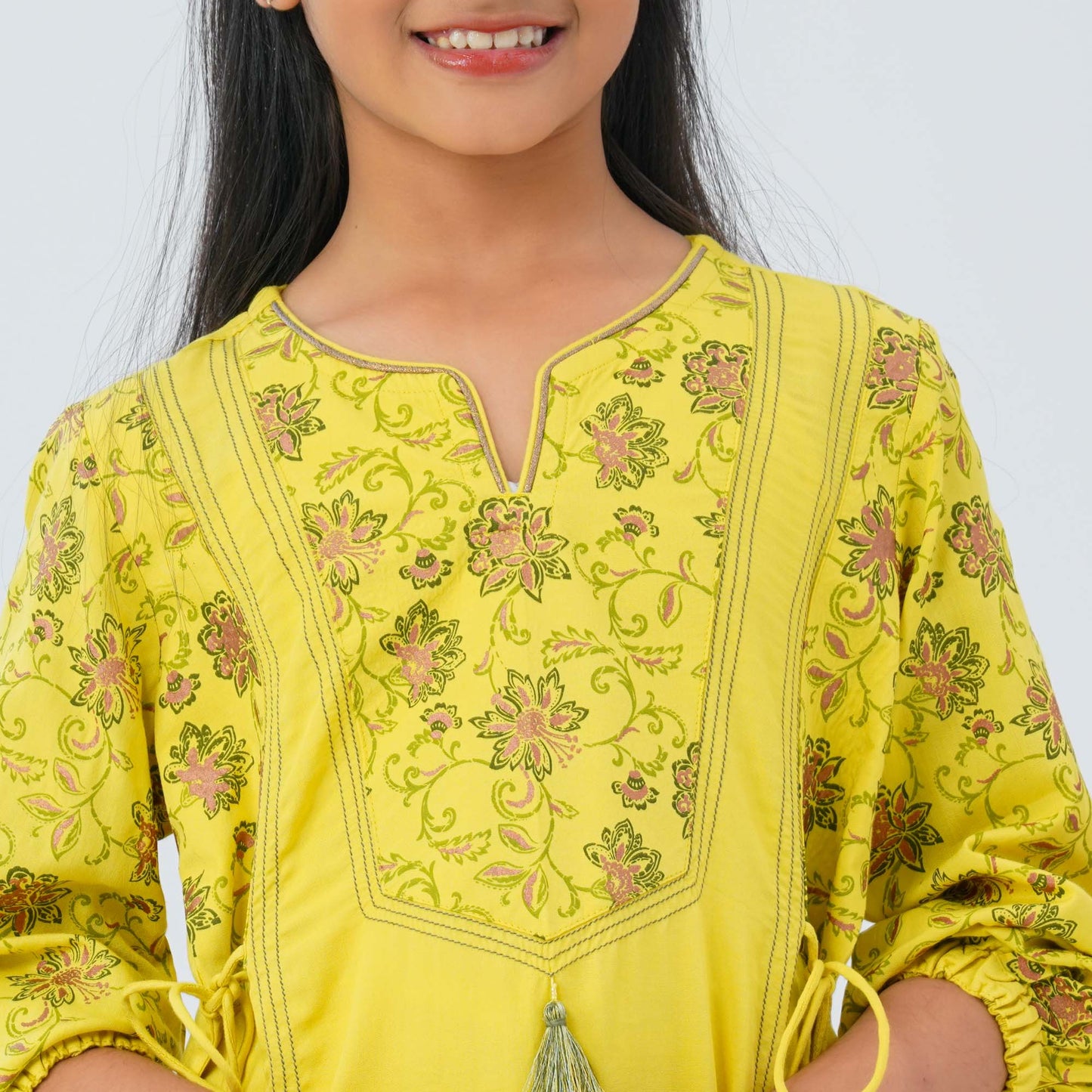 Girl's Viscose Two Piece Set