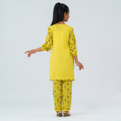 Girl's Viscose Two Piece Set
