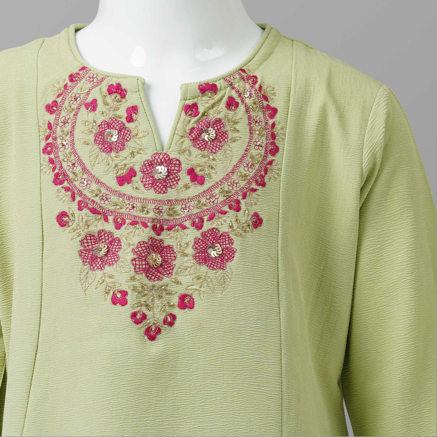 Girls Green Two Piece Set