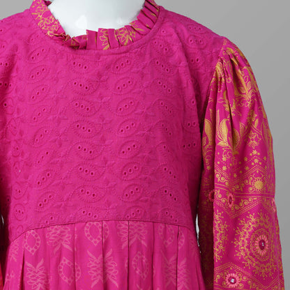 Girls Pink Frock