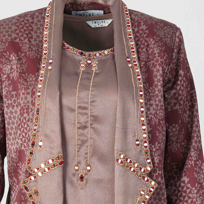 Womens BROWN 3Pcs