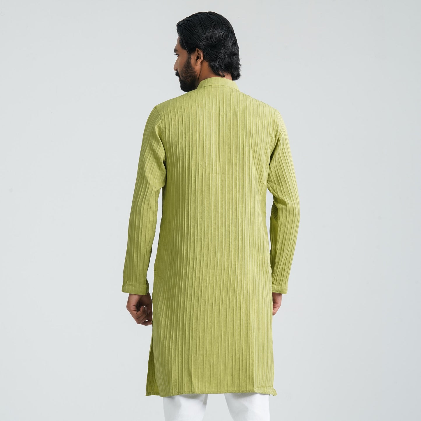 Mens Green Basic Panjabi