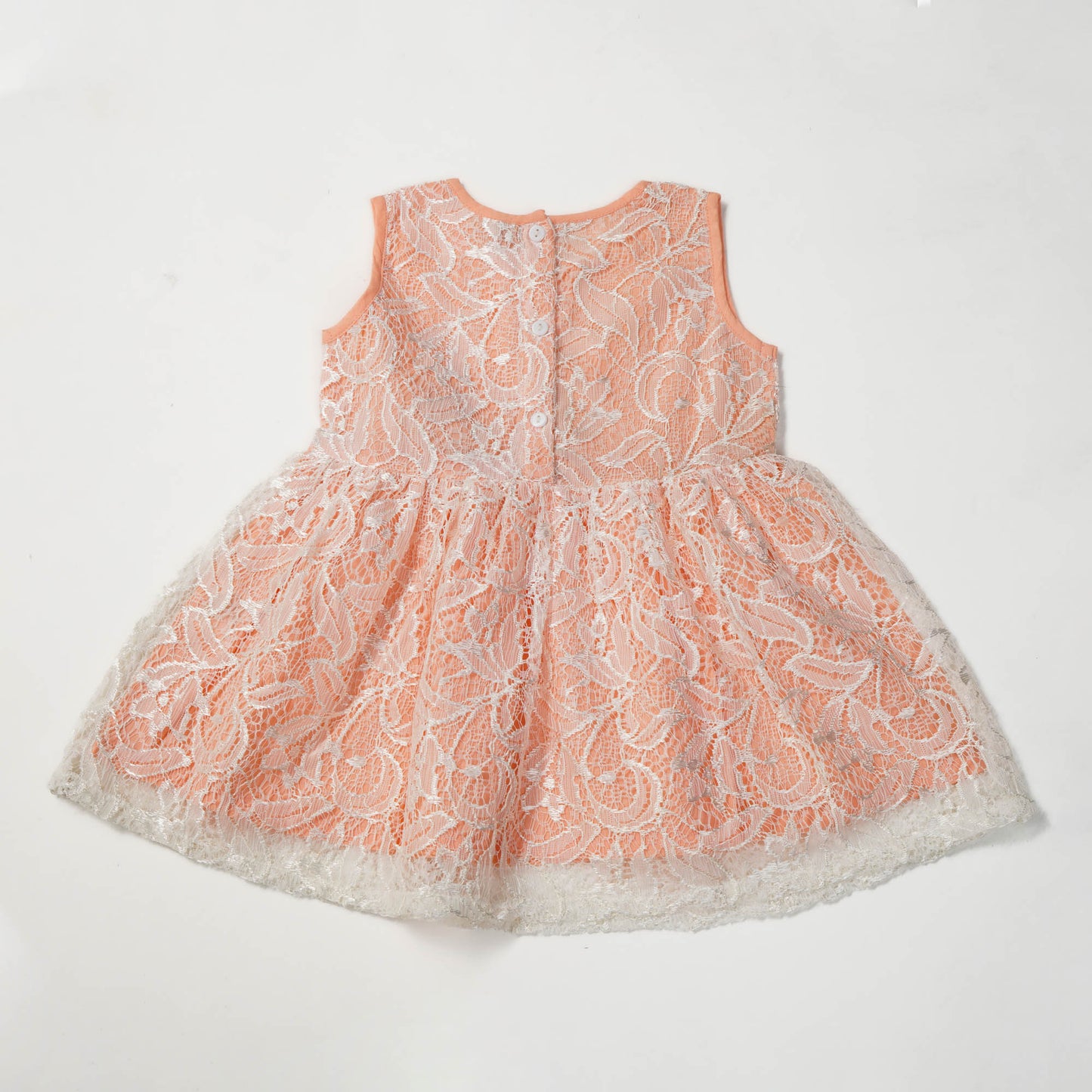 New Born Pink Girls Frock