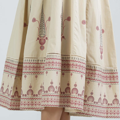 Women Cotton Kalidar Dress
