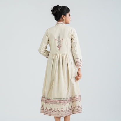Women Cotton Kalidar Dress