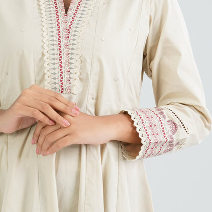 Women Cotton Kalidar Dress
