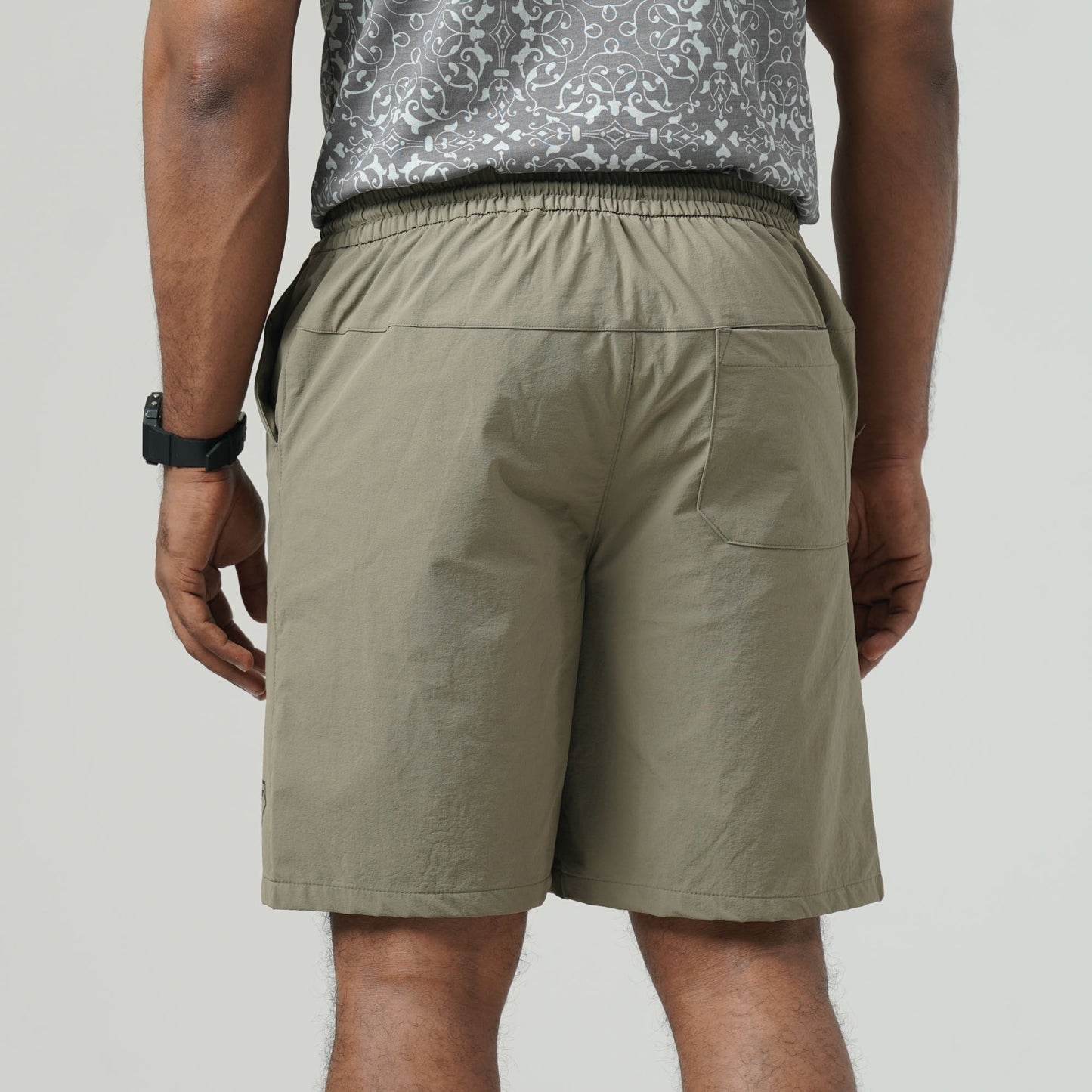 Mens Beige Short Pant