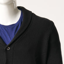 Load image into Gallery viewer, Mens Black Sweater Blazer
