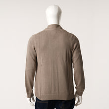 Load image into Gallery viewer, Mens Beige Sweater Blazer
