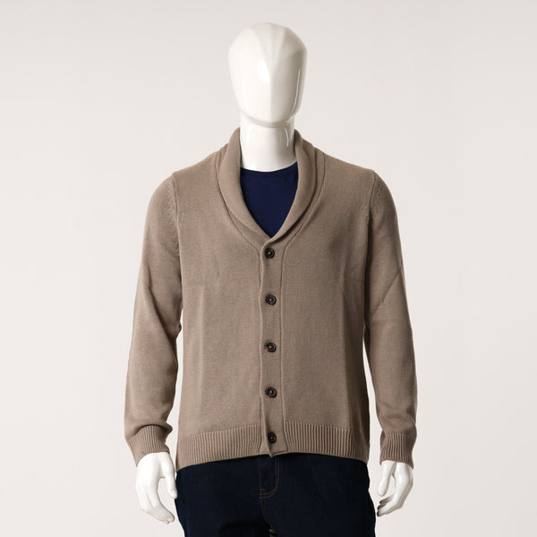 Mens Beige Sweater Blazer