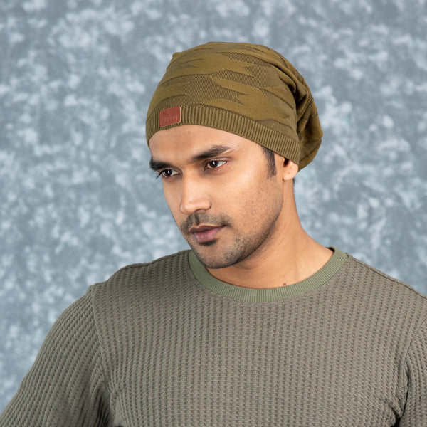 MENS CAP-OLIVE