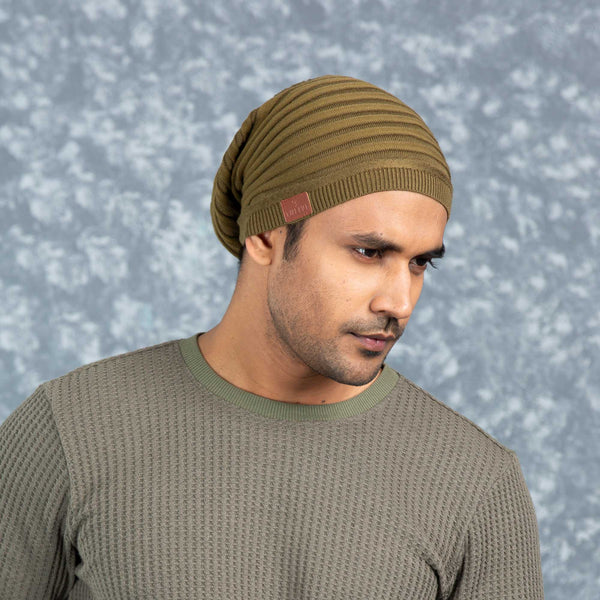 MENS CAP-OLIVE