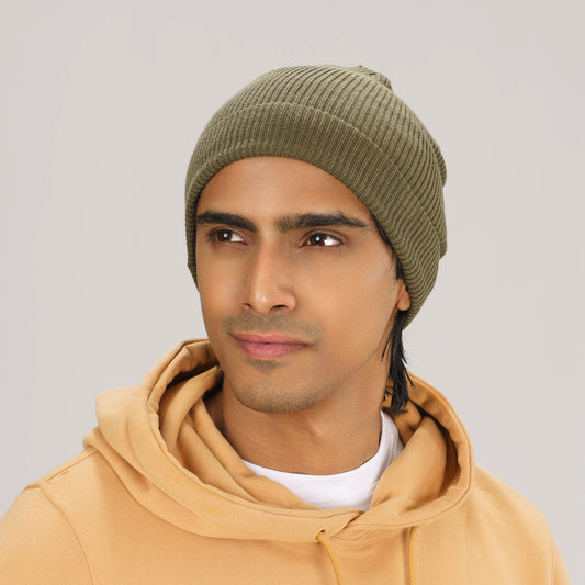 Mens Olive Cap