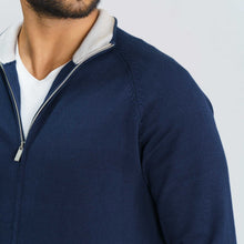 Load image into Gallery viewer, Mens Navy Cardigan
