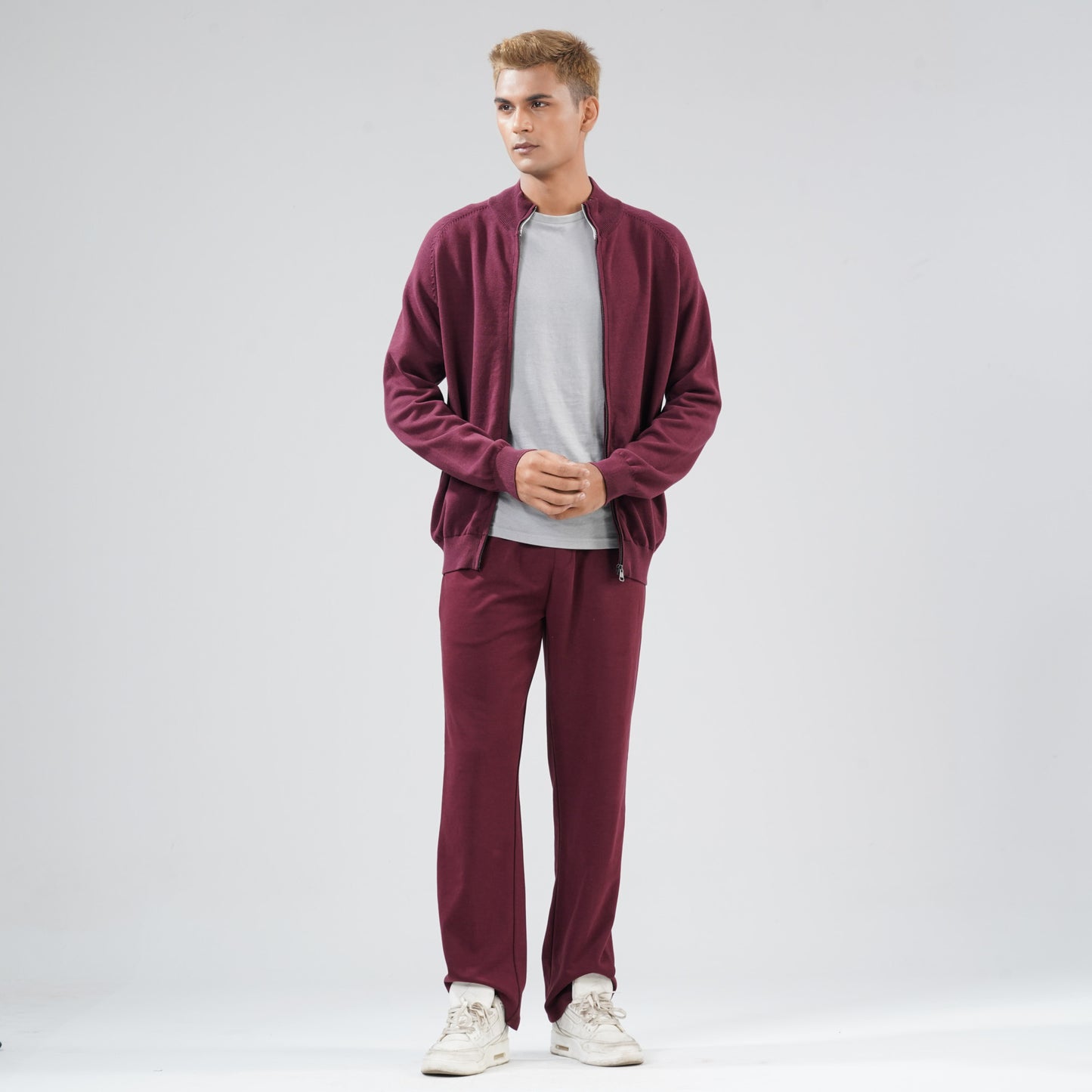 Mens Joggers Maroon