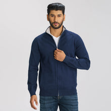 Load image into Gallery viewer, Mens Navy Cardigan
