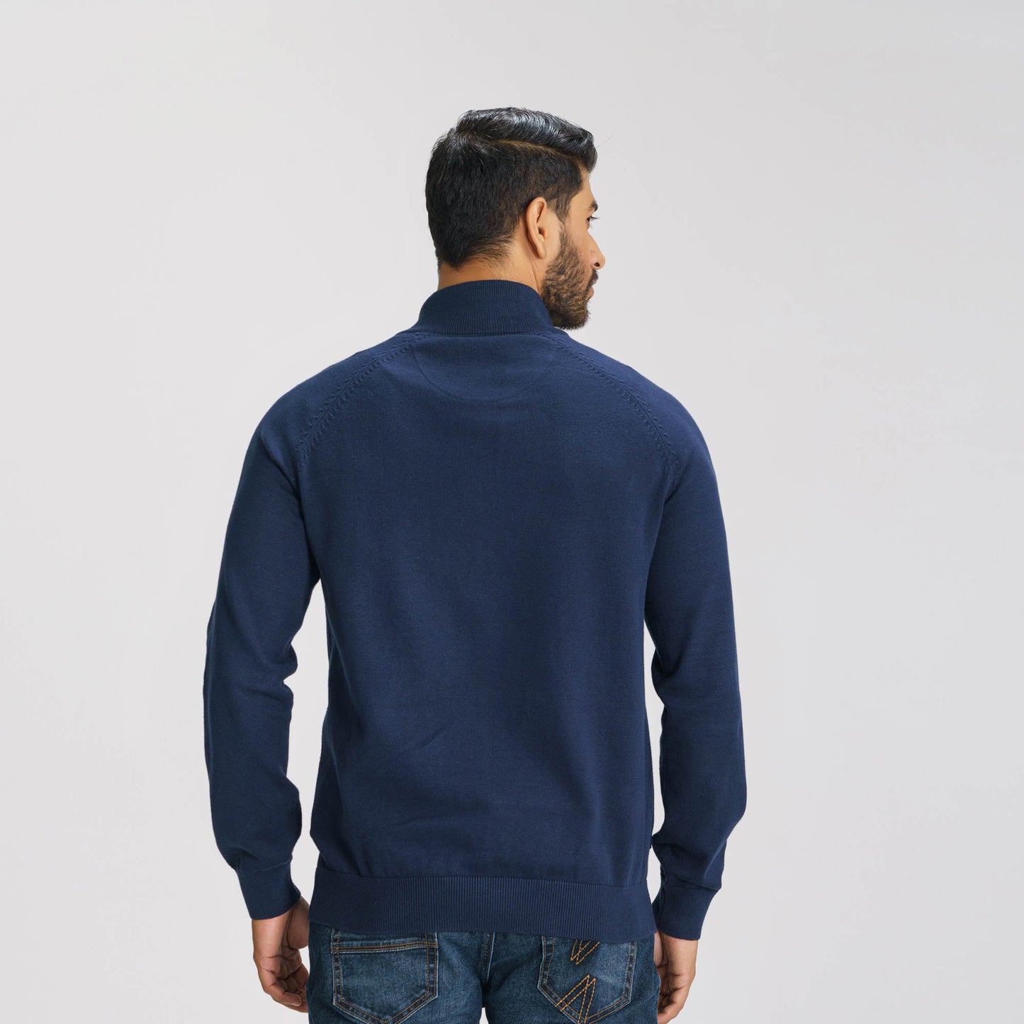 Mens Navy Cardigan