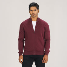 Load image into Gallery viewer, Mens Maroon Cardigan
