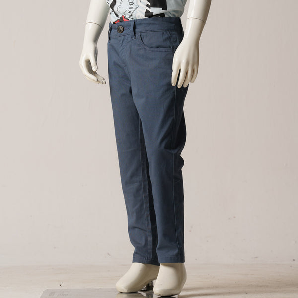 BOYS CHINO PANT-BLUE