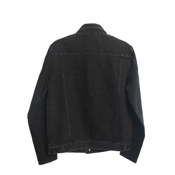 MENS DENIM JACKET- BLACK