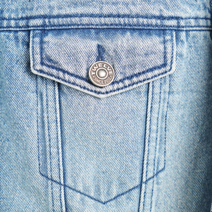 Mens Denim Jacket- Light Blue