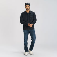 Load image into Gallery viewer, Mens Black Denim Jacket
