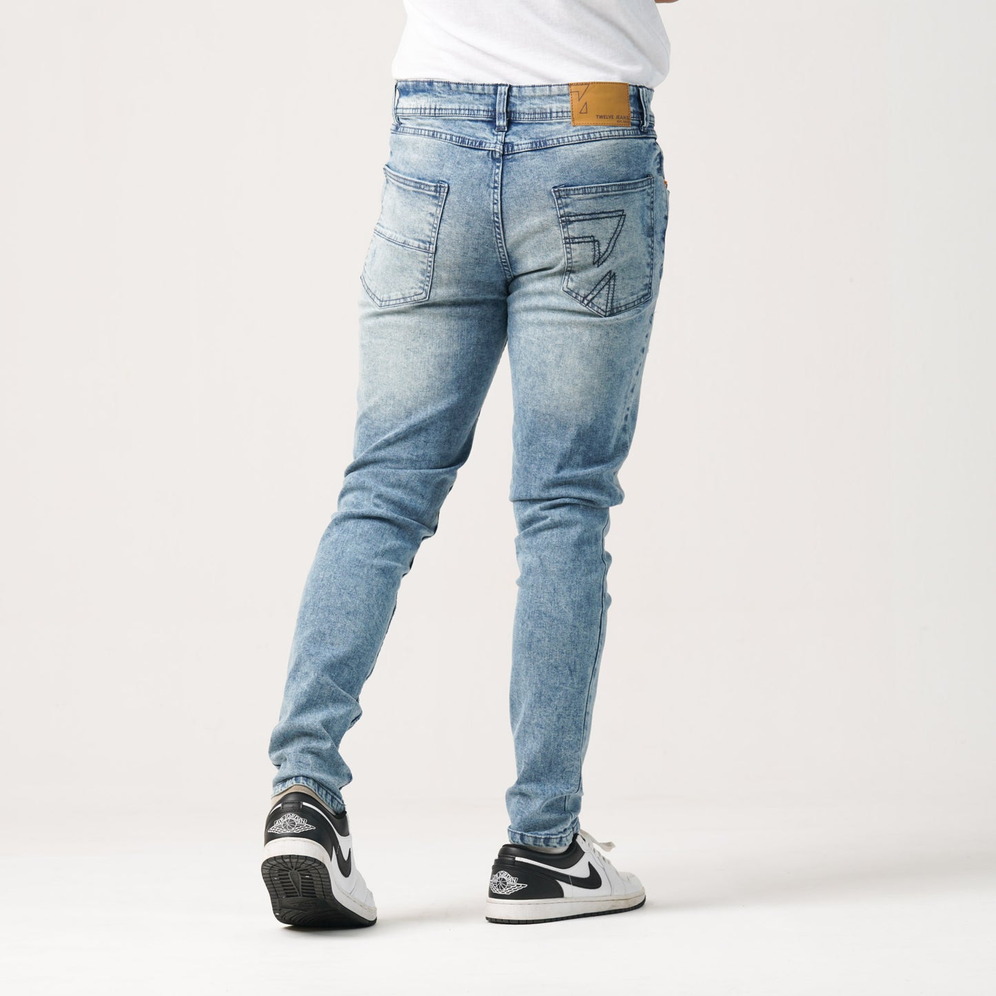 Mens Denim Pant-Light Blue