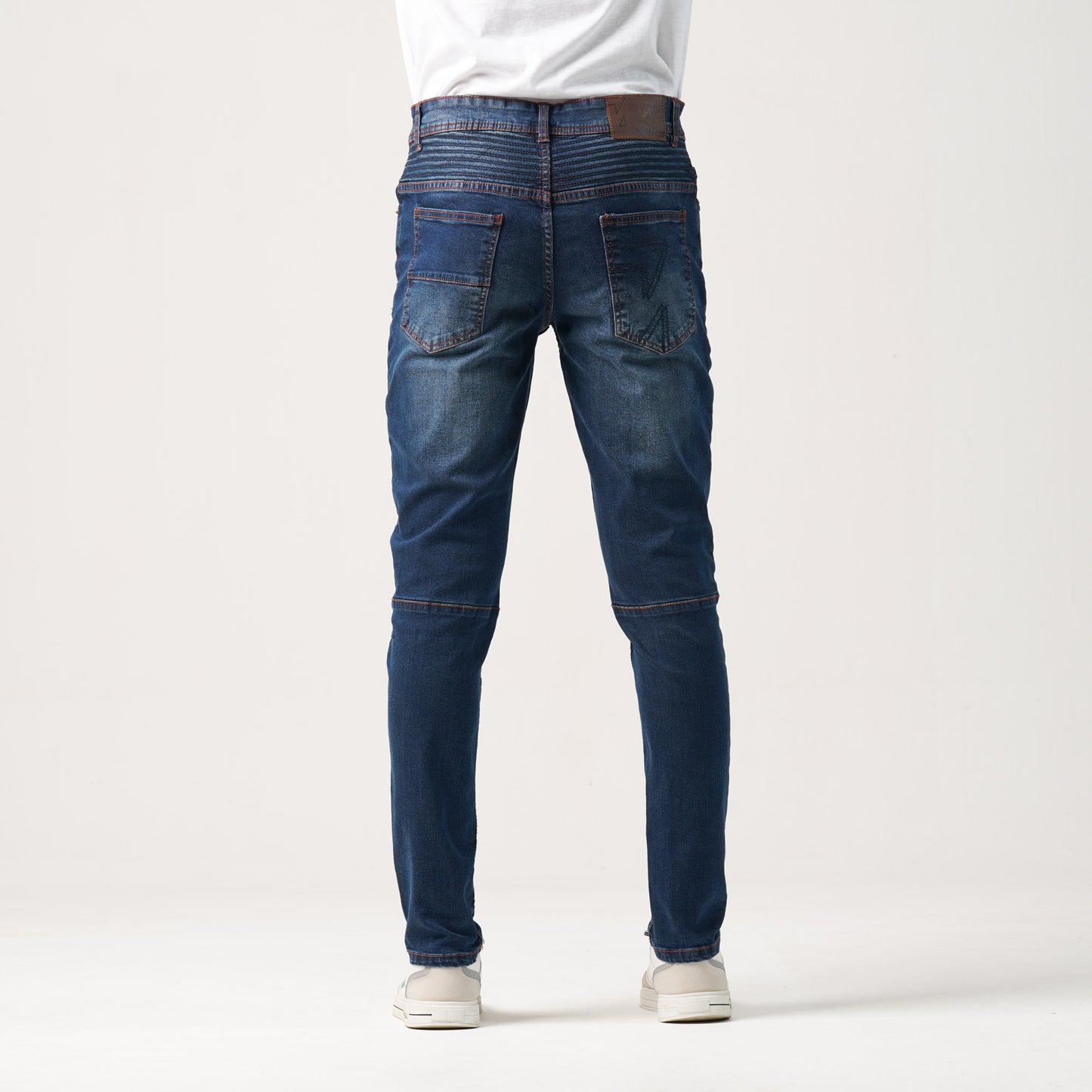 Mens Denim Pant-Dark Blue