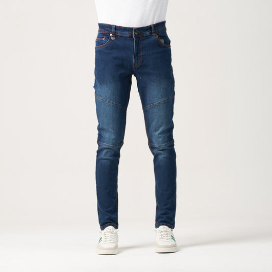 Mens Denim Pant-Dark Blue