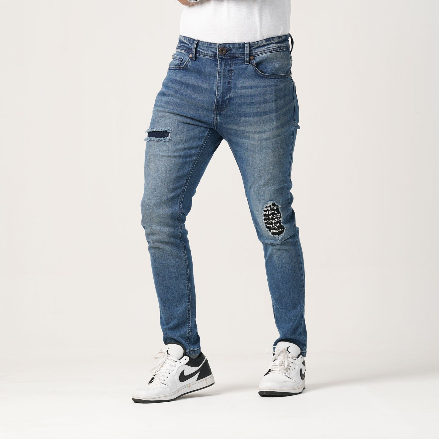 Mens Denim Pant- Dark Blue