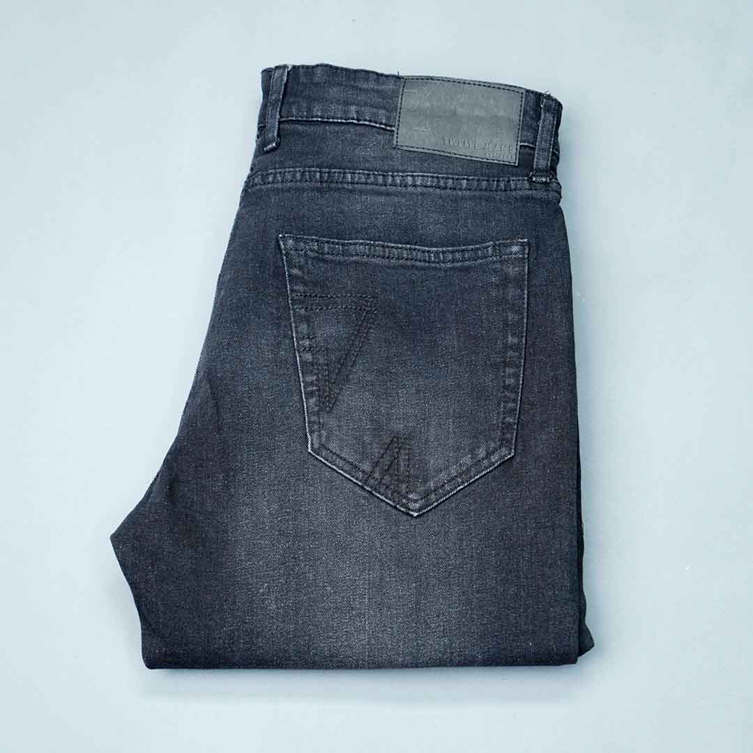 Mens Denim Pant- Grey